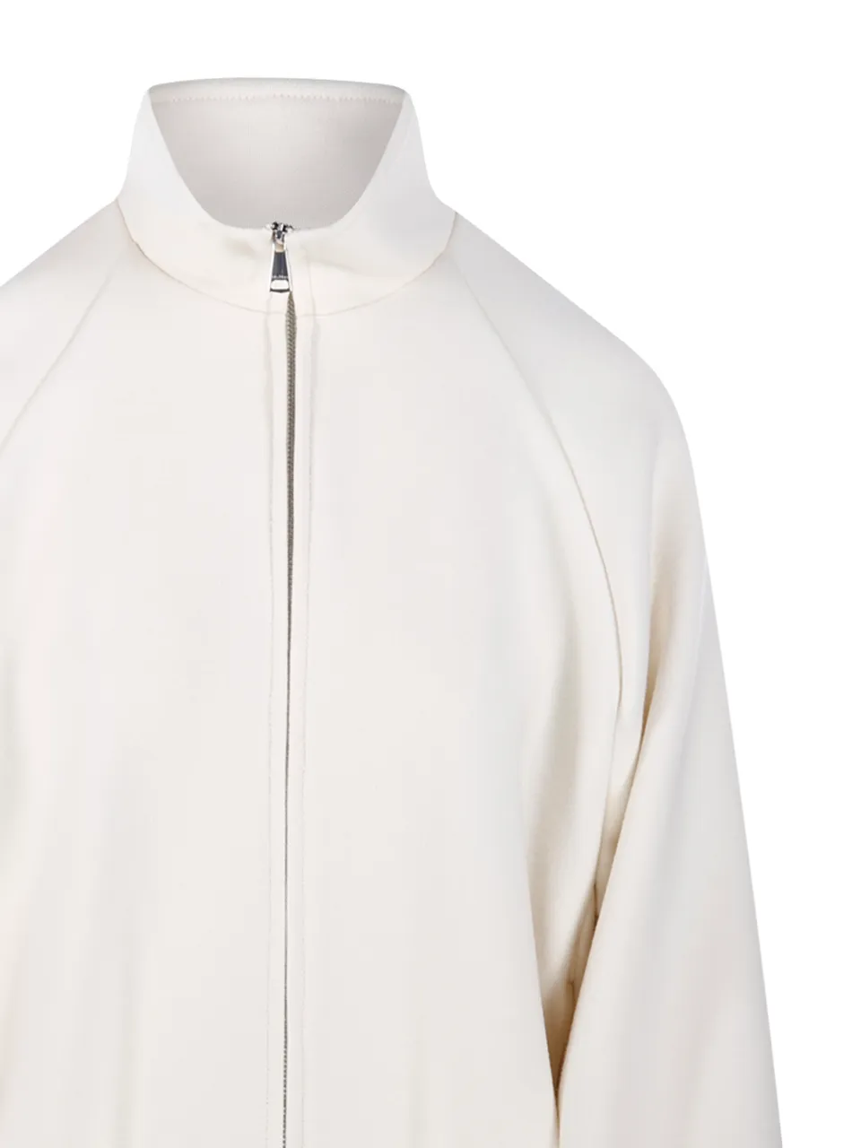 Frine High-Neck Zipped Sweatshirt