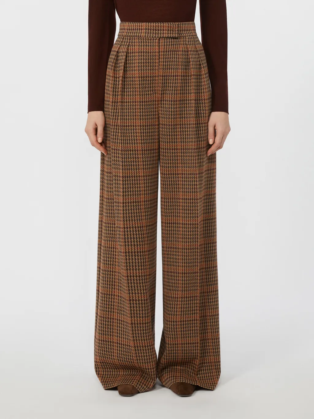 Prince Of Wales Jersey Trousers