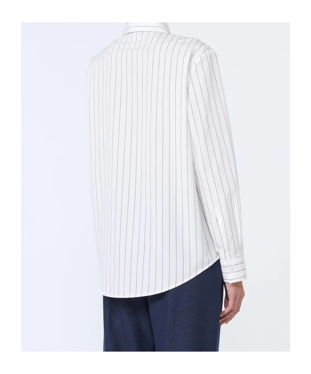 Long-Sleeved Striped Shirt