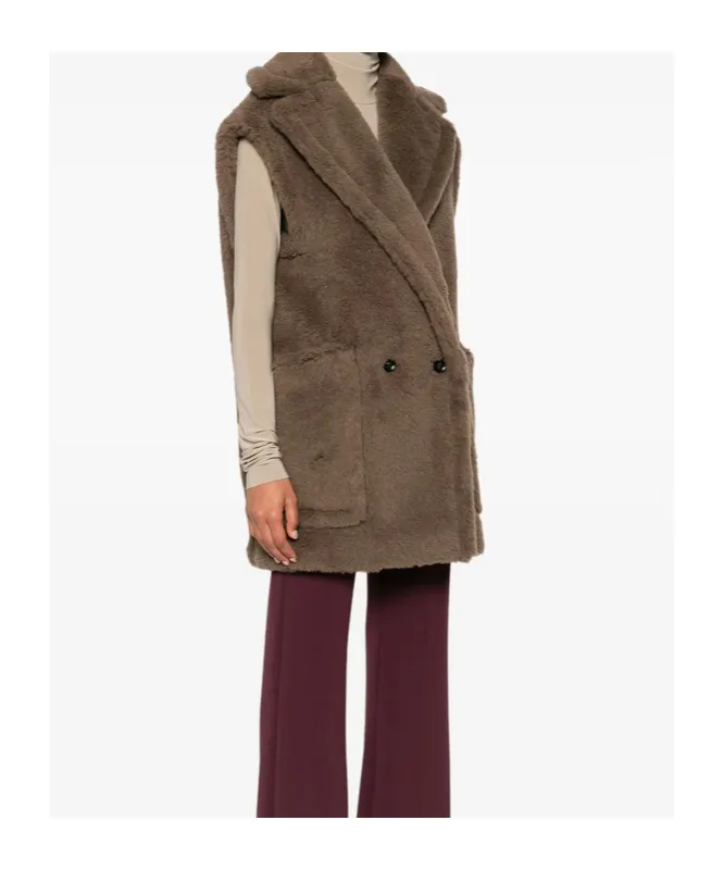 Sleeveless Cotton Coat