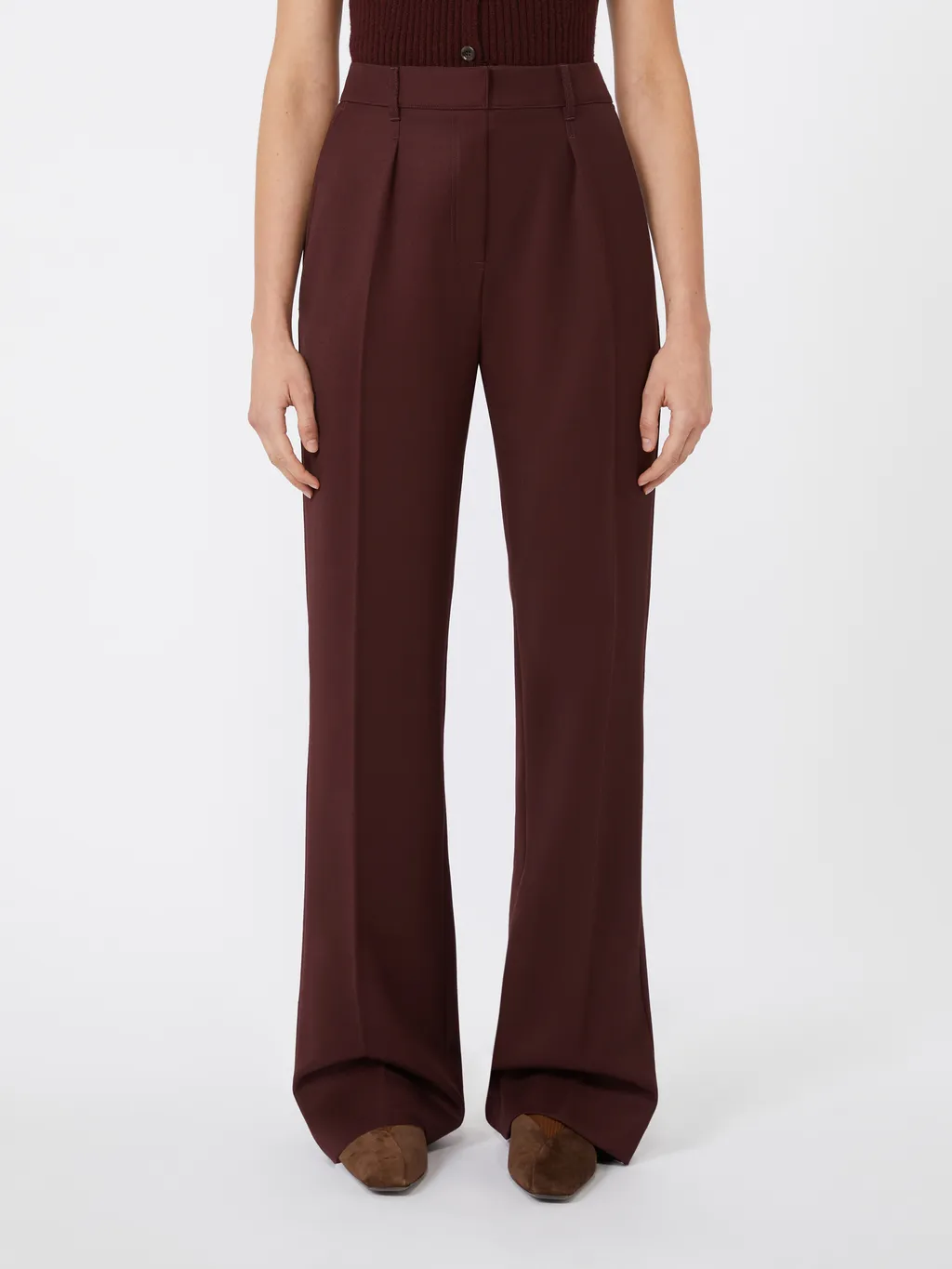 Cannes Pleated Trousers