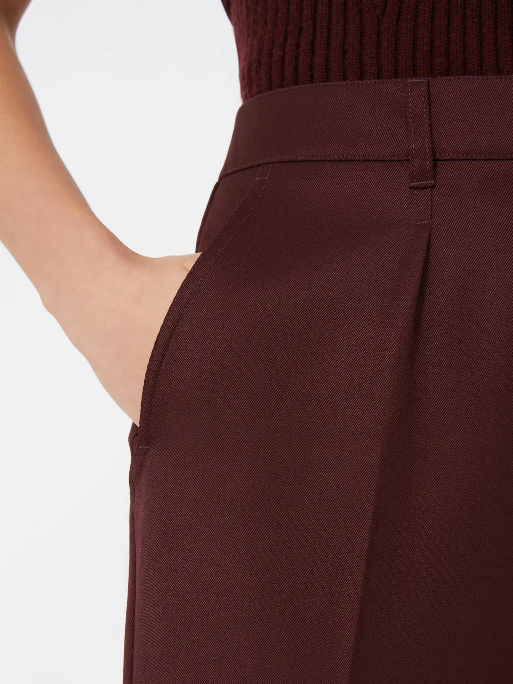 Cannes Pleated Trousers