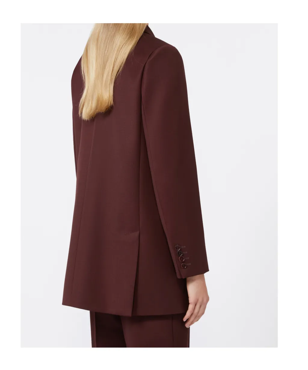 Double Breasted Button-Up Blazer