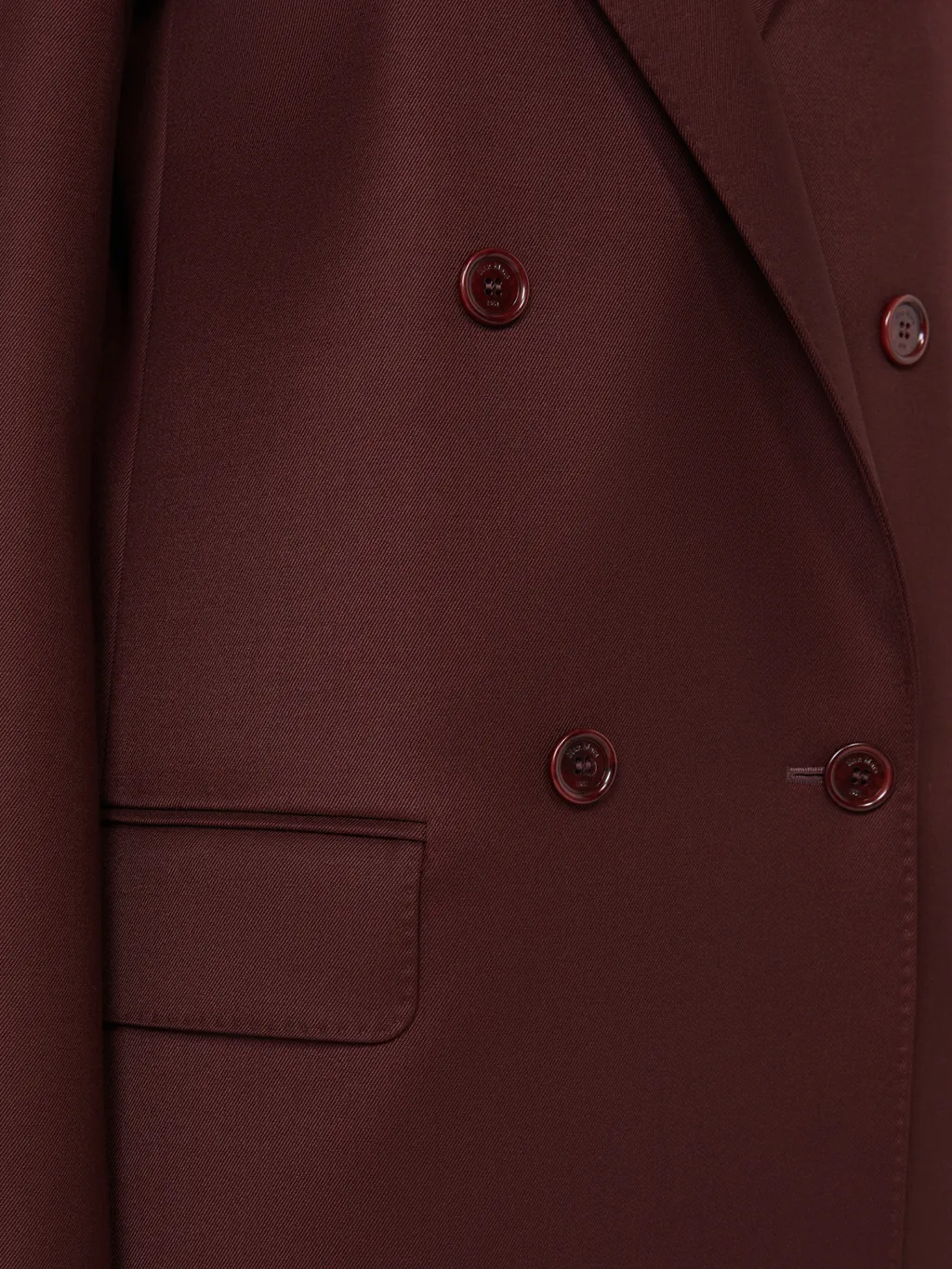 Double Breasted Button-Up Blazer