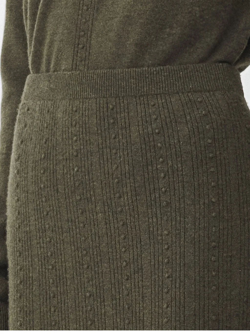 Knitted Midi Skirt