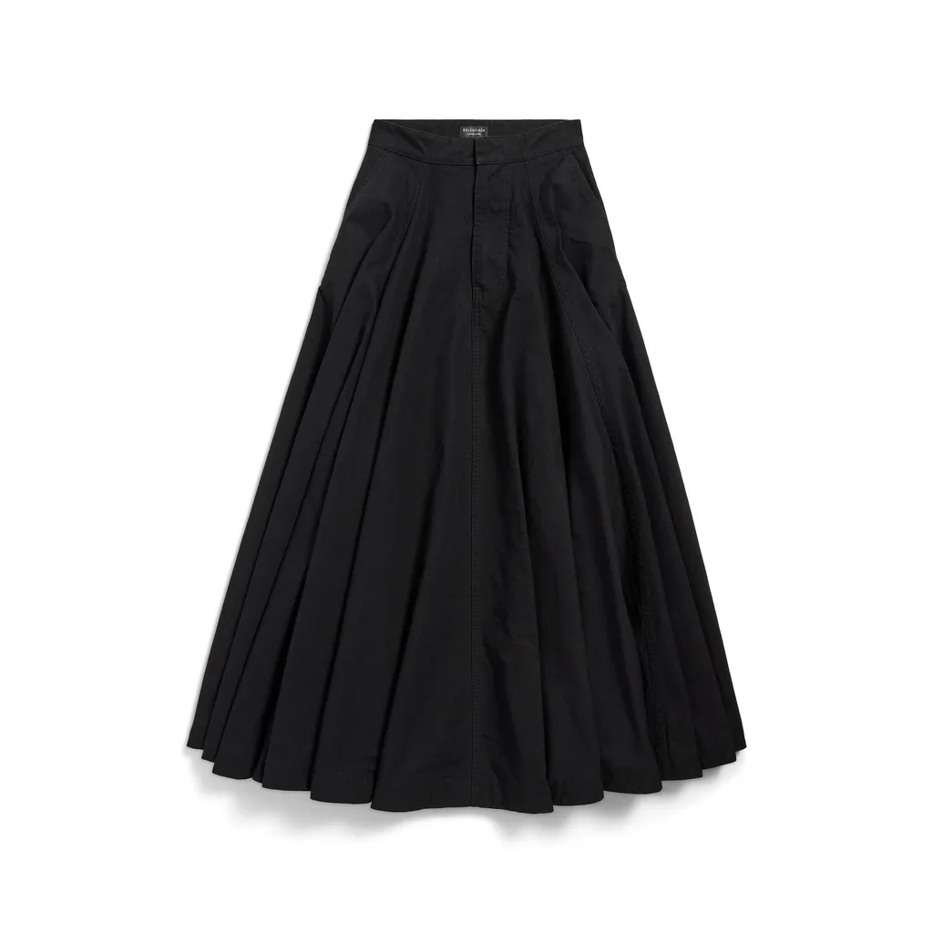Godet Maxi Skirt