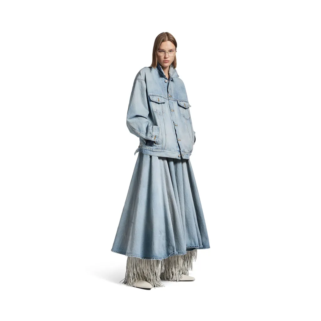 Godet Maxi Skirt