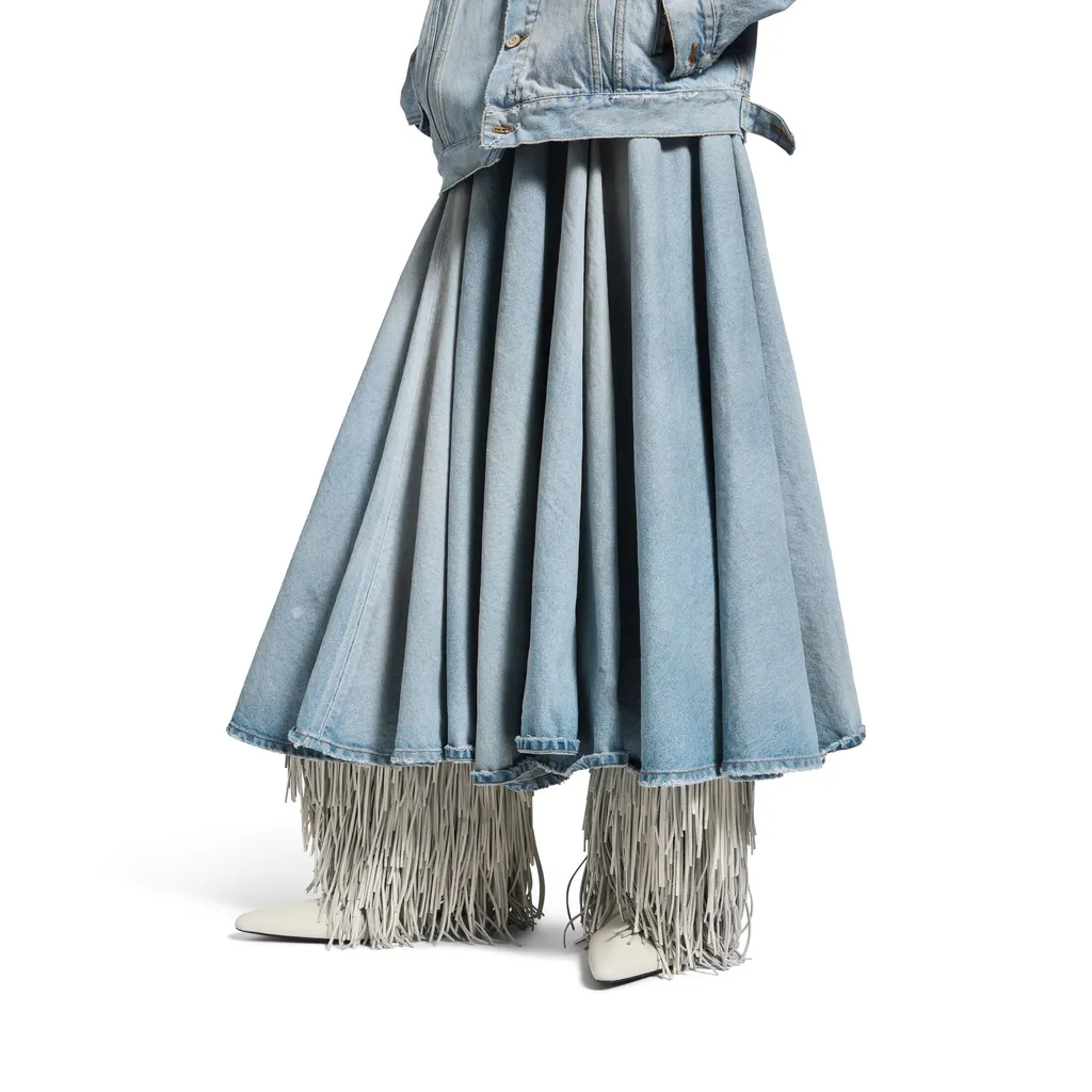 Godet Maxi Skirt
