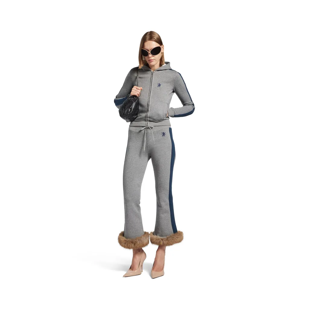 Lion Flared Capri Sweatpants