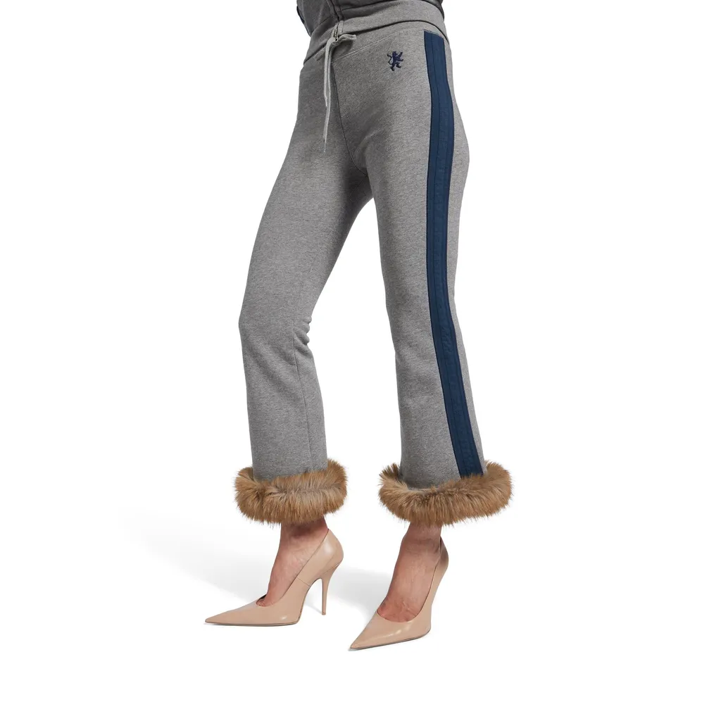 Lion Flared Capri Sweatpants