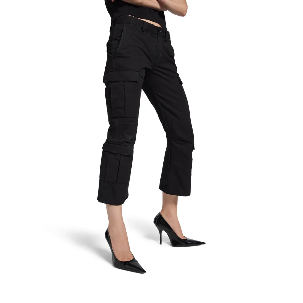 Cargo Capri Pants