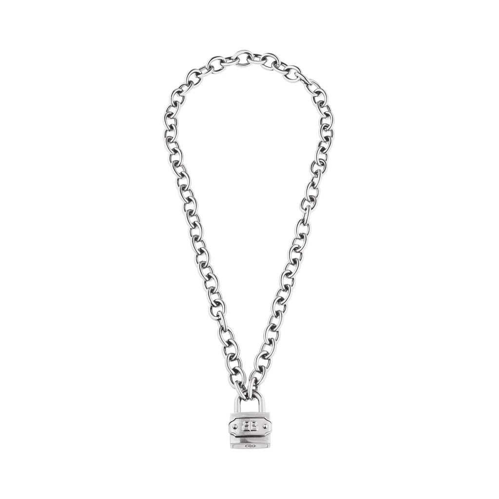 Bb Padlock Necklace