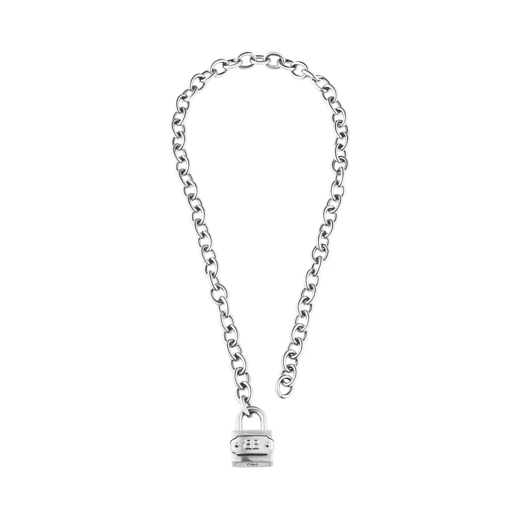 Bb Padlock Necklace