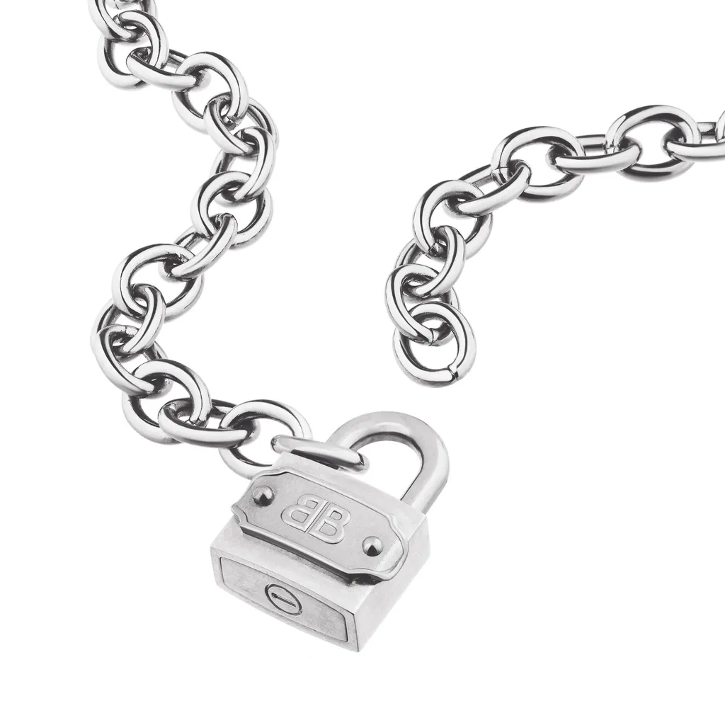 Bb Padlock Necklace