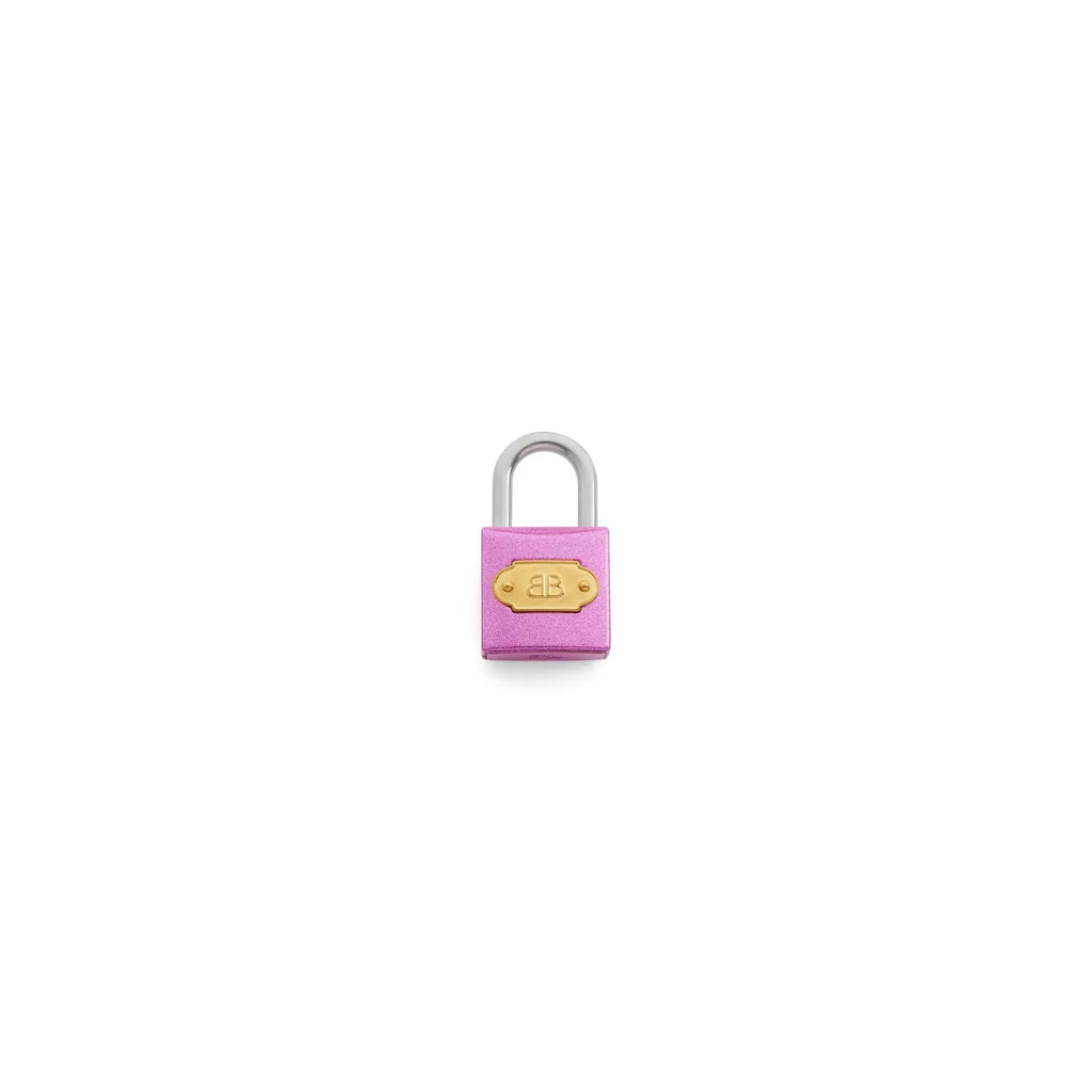 Bb Padlock Charm/Keychain