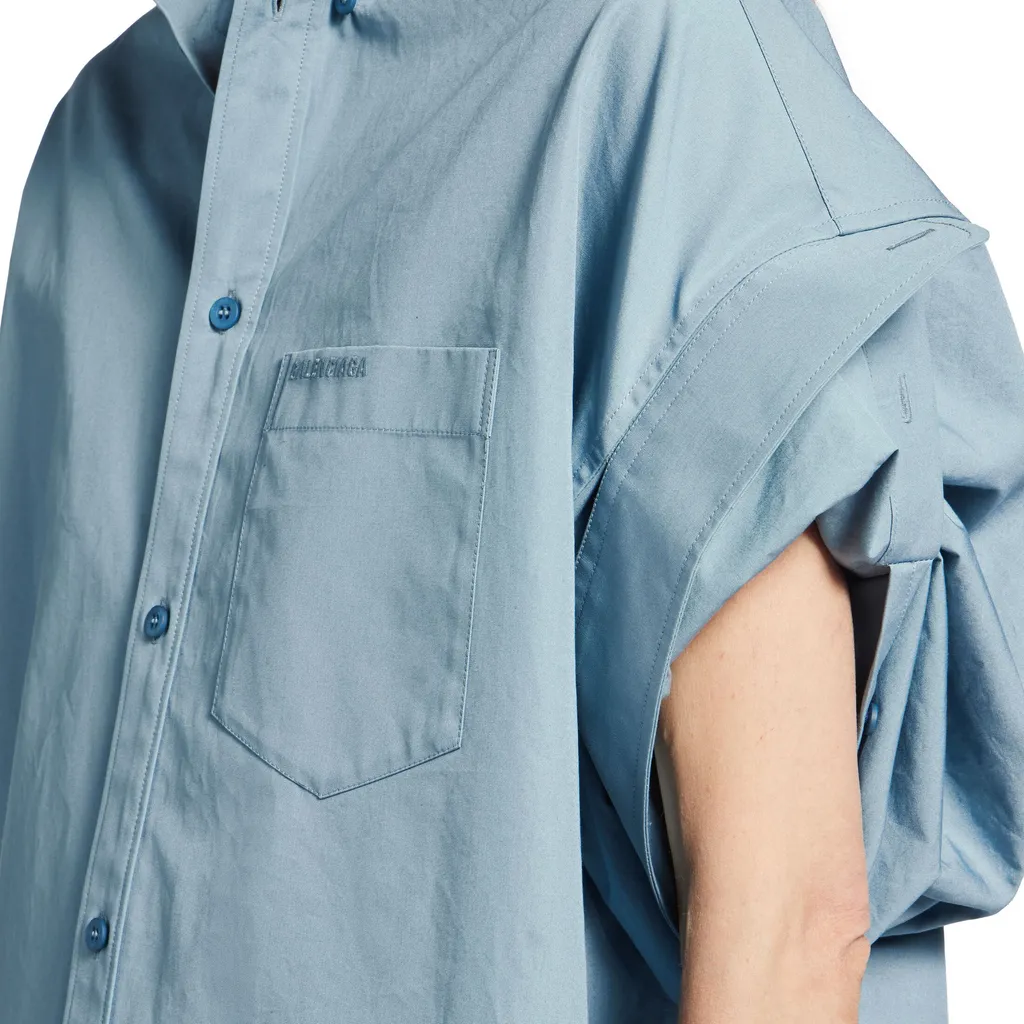 Tucked Sleeve Shirt