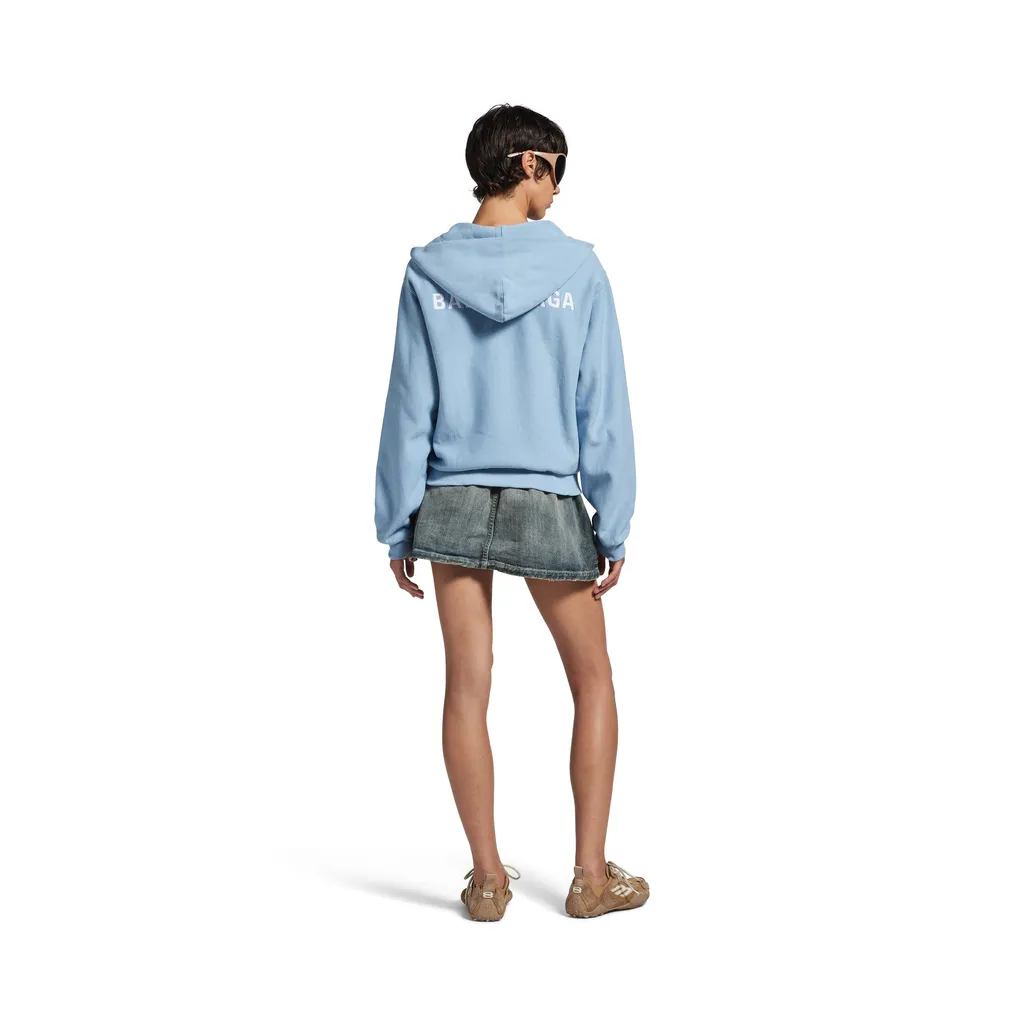 Back Zip-Up Hoodie Regular Fit