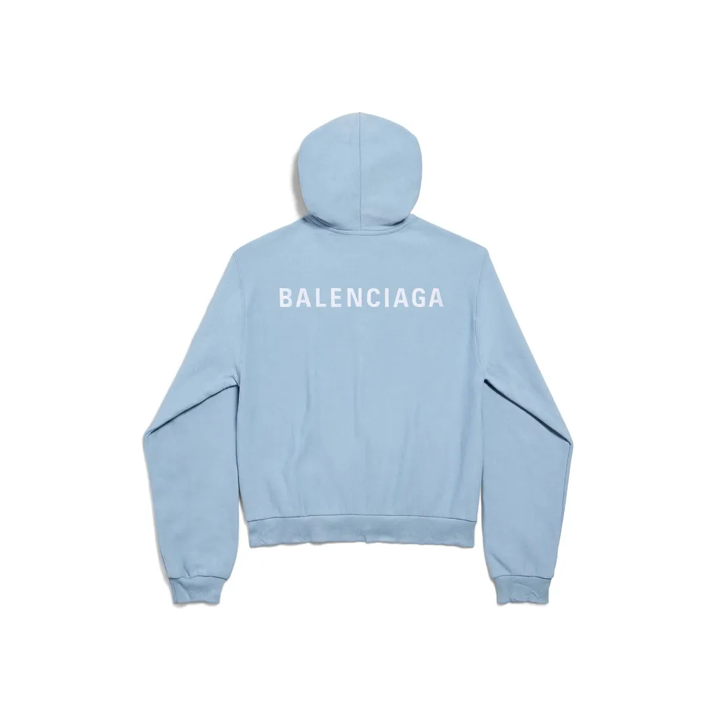 Back Zip-Up Hoodie Regular Fit