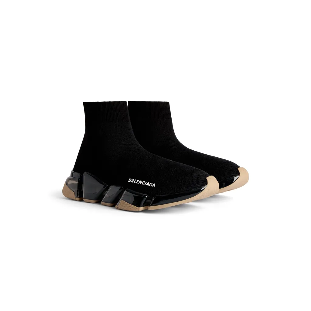 Speed 2.0 Full Clear Sole Recycled Knit Sneaker