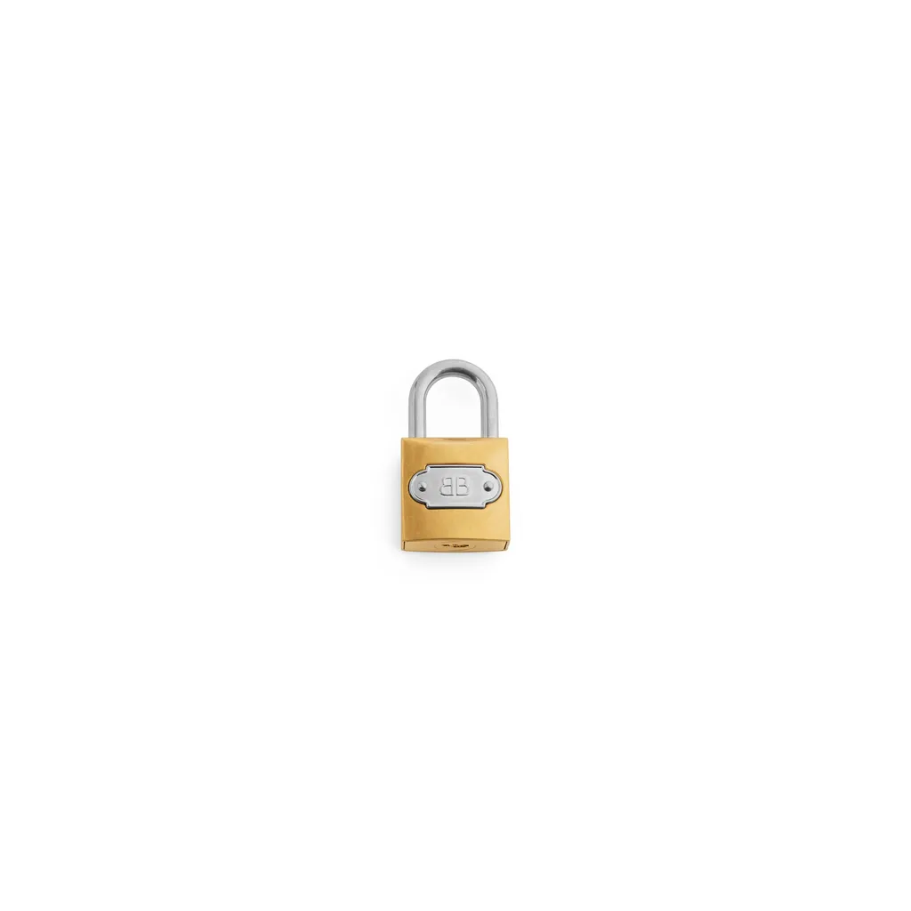 Bb Padlock Charm/Keychain