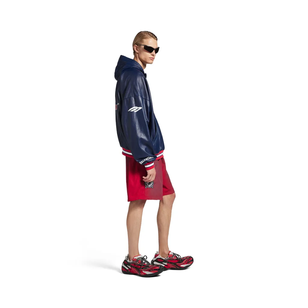3B Football Polo Hoodie