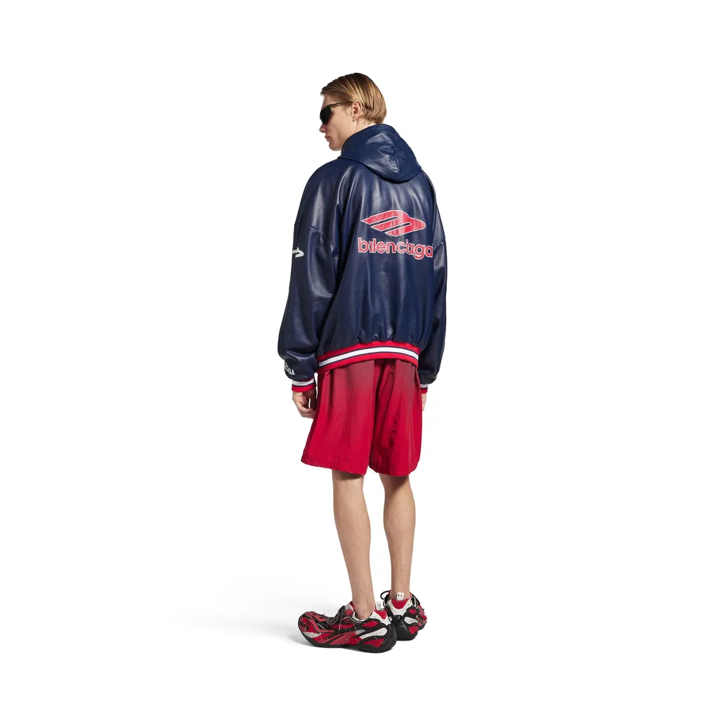 3B Football Polo Hoodie