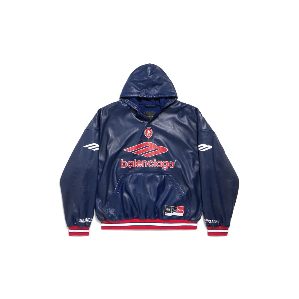 3B Football Polo Hoodie