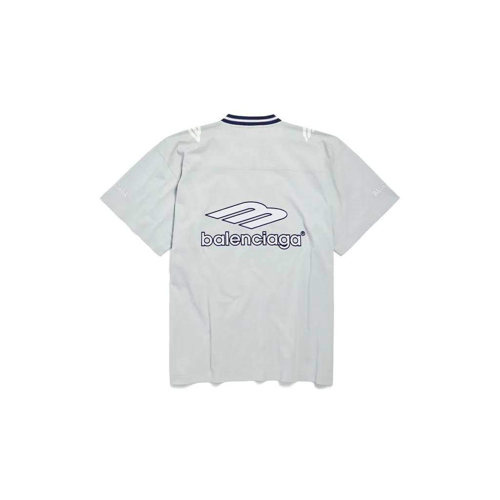 3B Football V-Neck T-Shirt Oversized