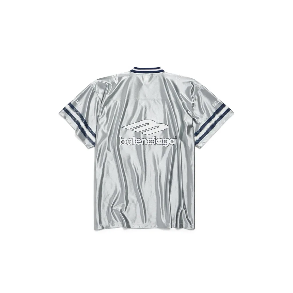 3B Football V-Neck T-Shirt Oversized
