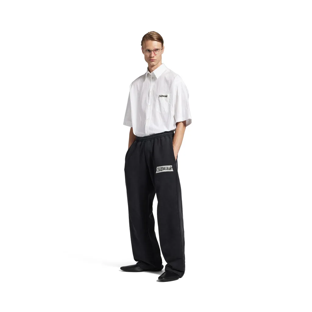 Masking Tape Baggy Pants