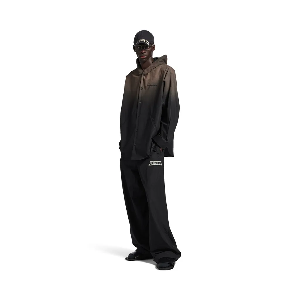 Hooded Oversized Shirt