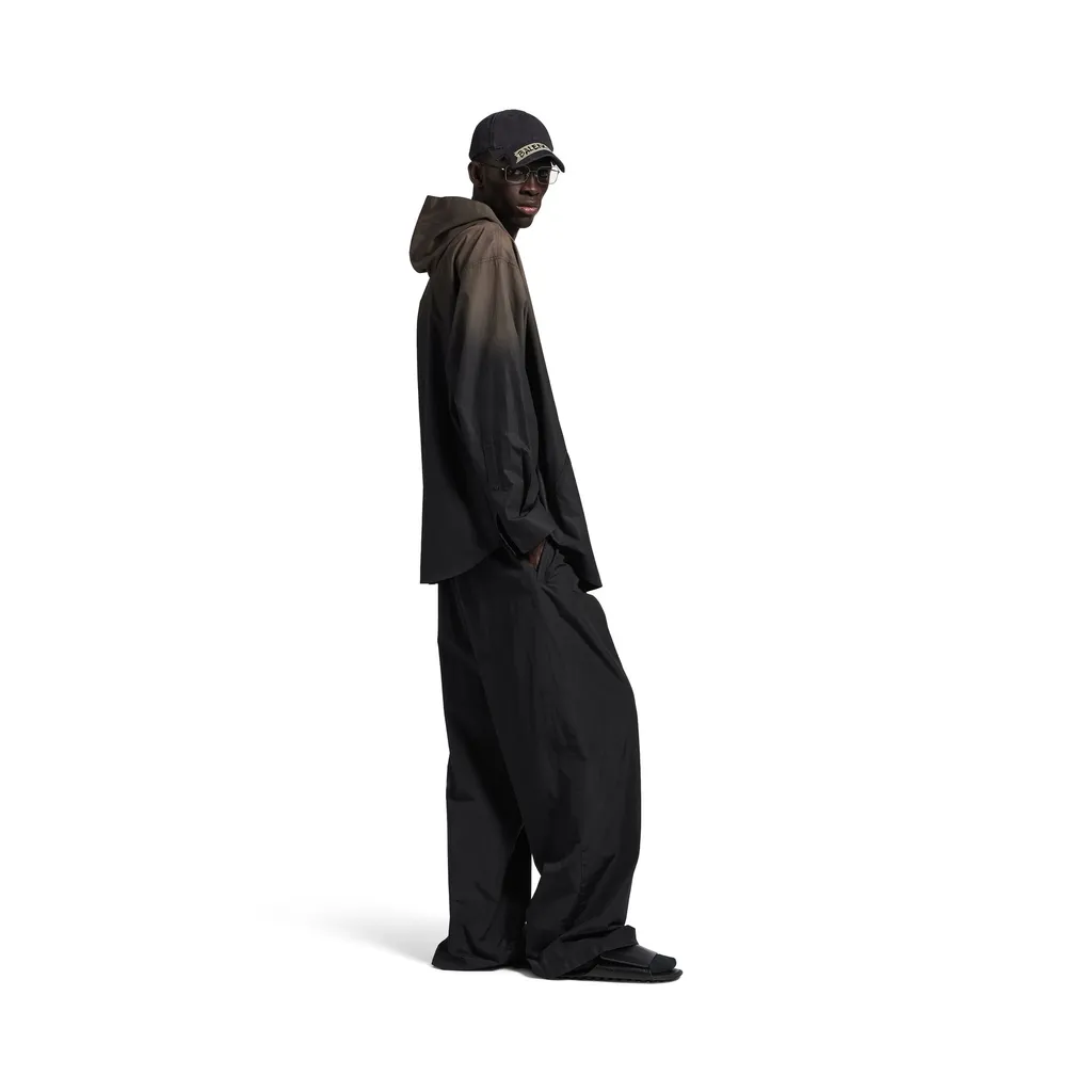 Hooded Oversized Shirt