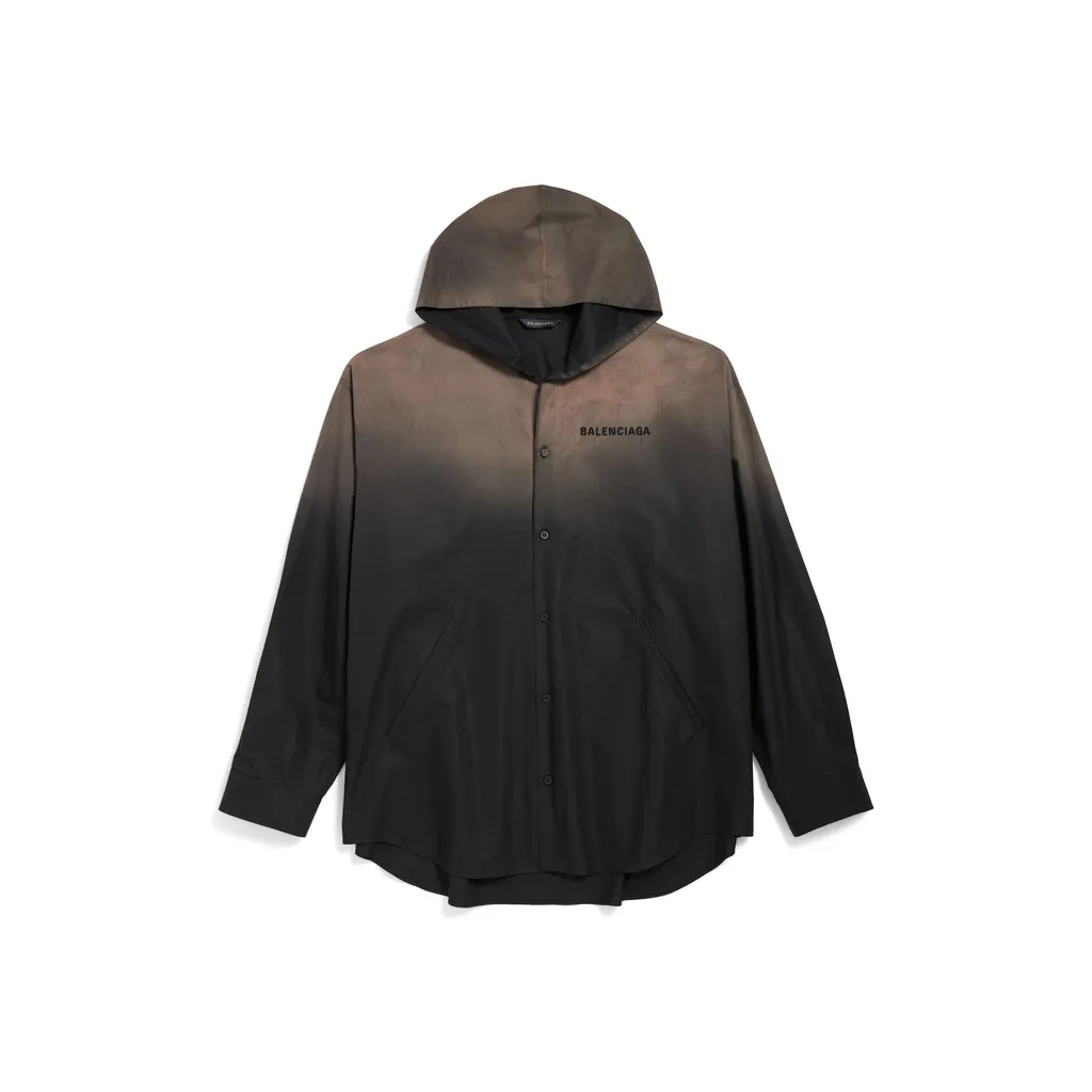 Hooded Oversized Shirt