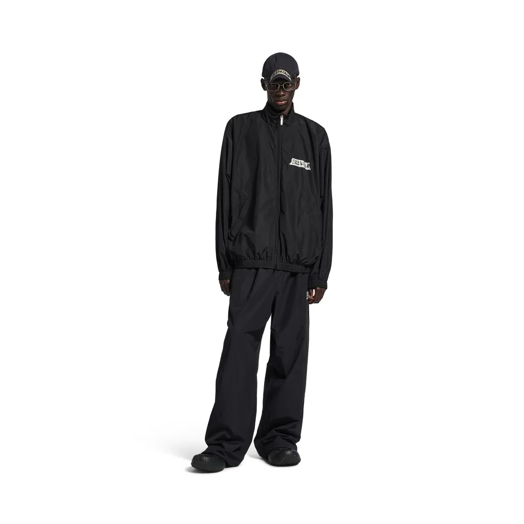 Masking Tape Tracksuit Jacket Medium Fit