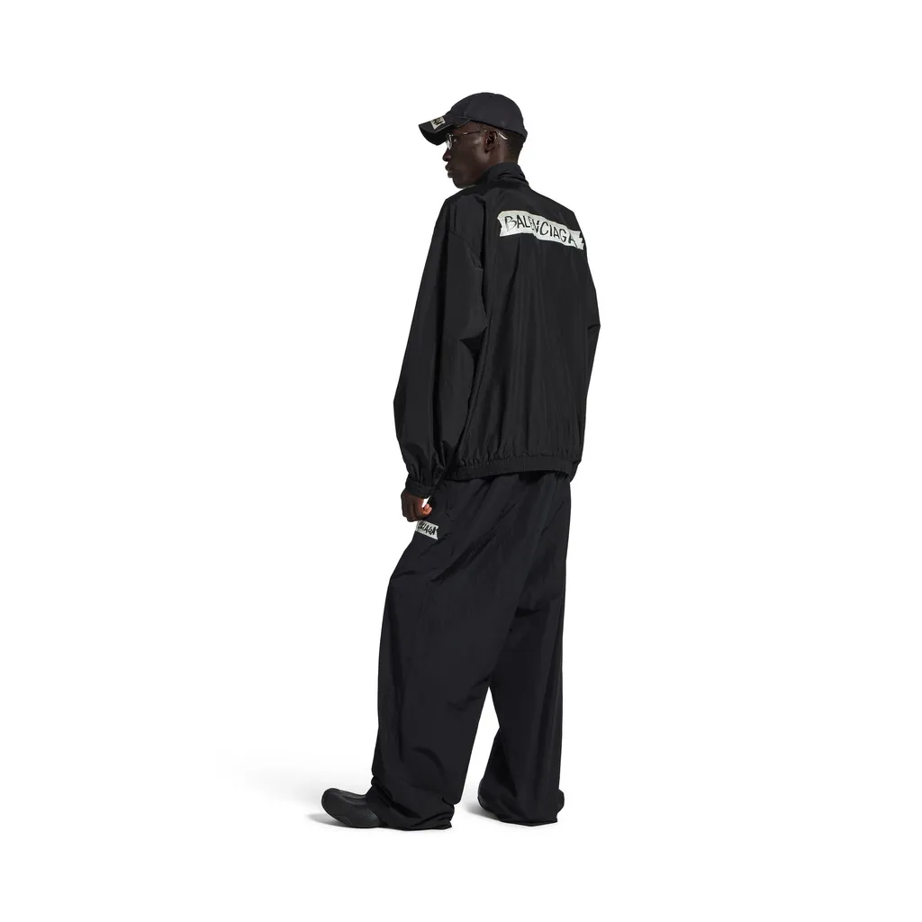 Masking Tape Tracksuit Jacket Medium Fit