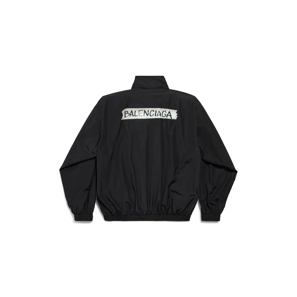 Masking Tape Tracksuit Jacket Medium Fit