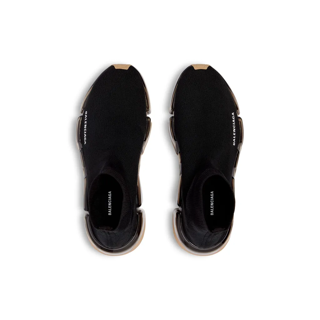 Speed 2.0 Full Clear Sole Recycled Knit Sneaker