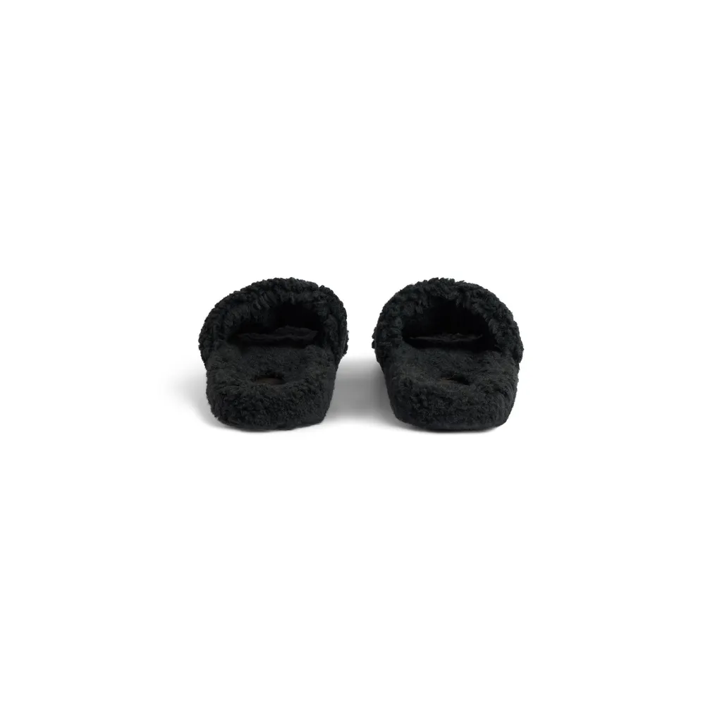 Furry Slide Sandal