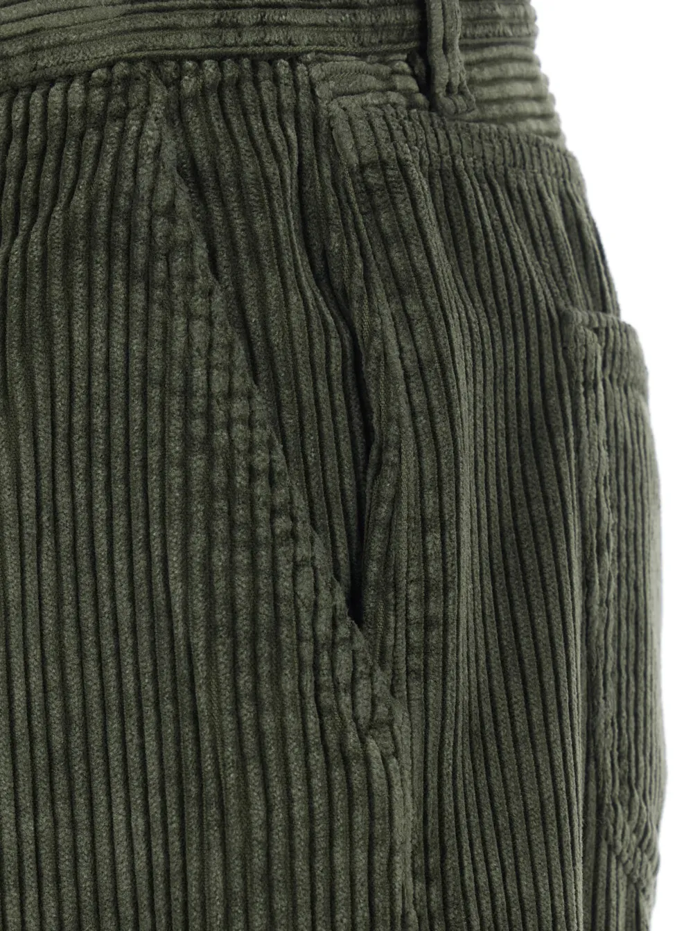 Corduroy Logo Patch Pants