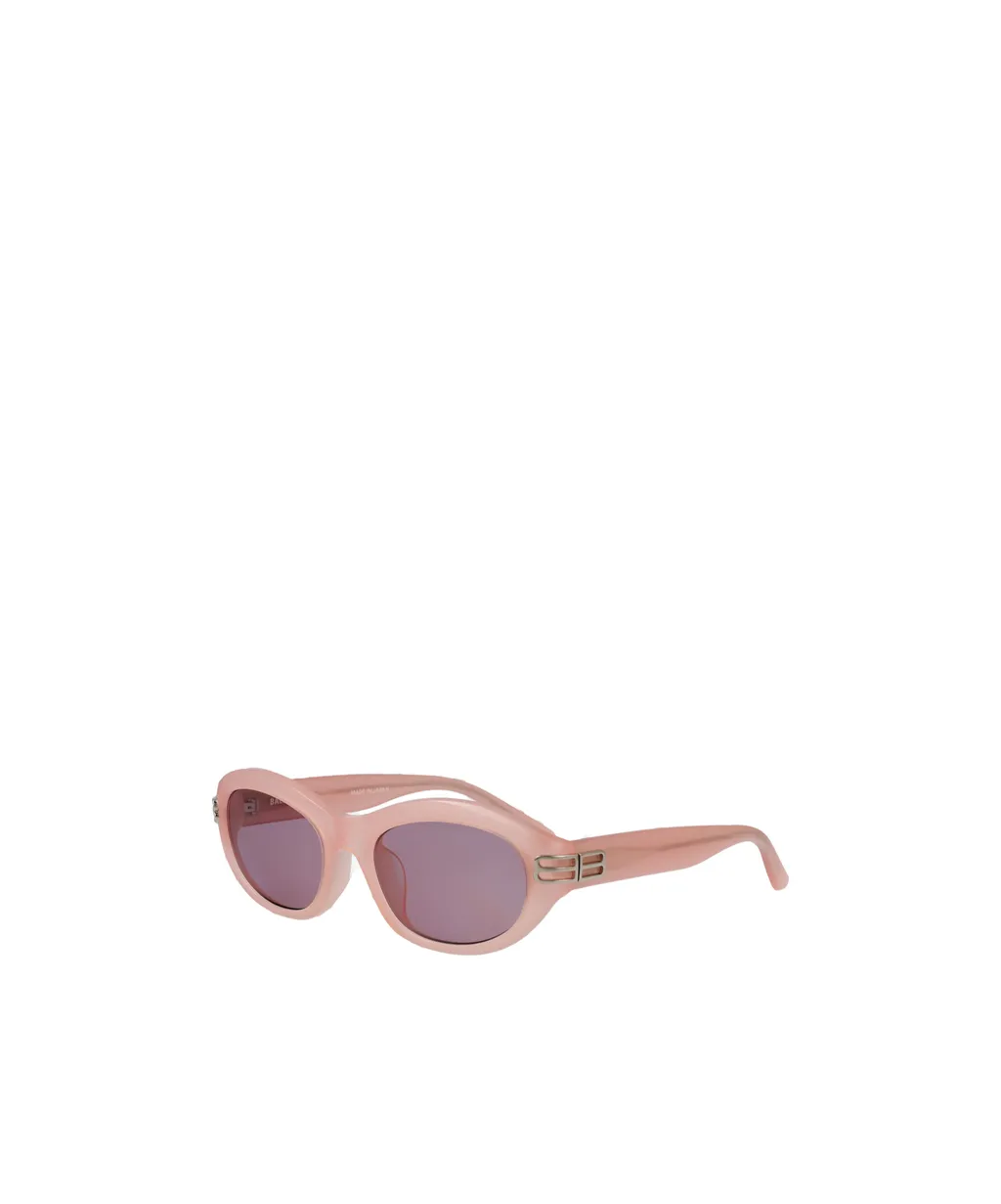 Oval-Frame Sunglasses