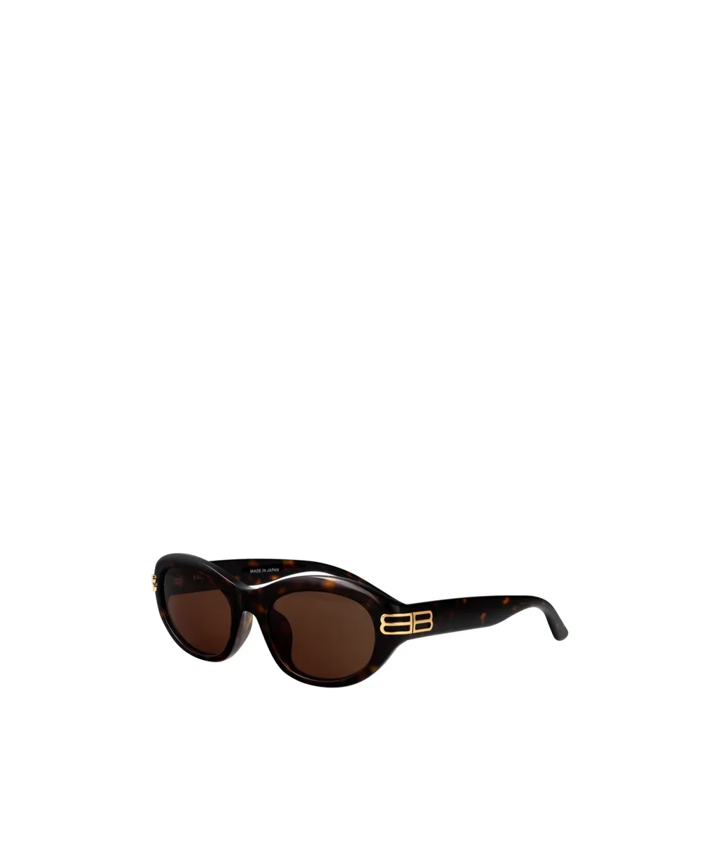 Oval-Frame Sunglasses