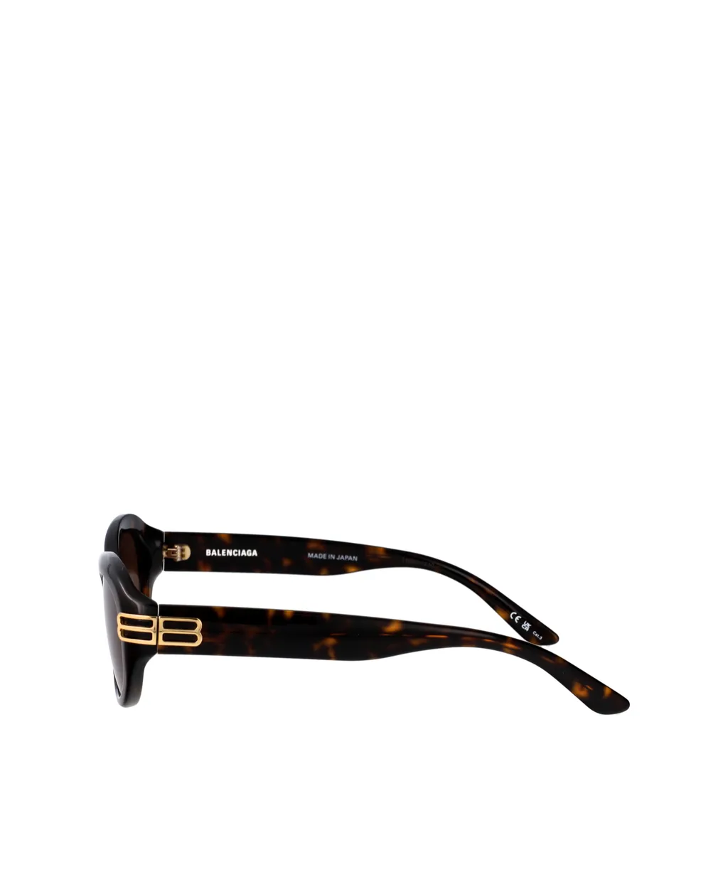 Oval-Frame Sunglasses