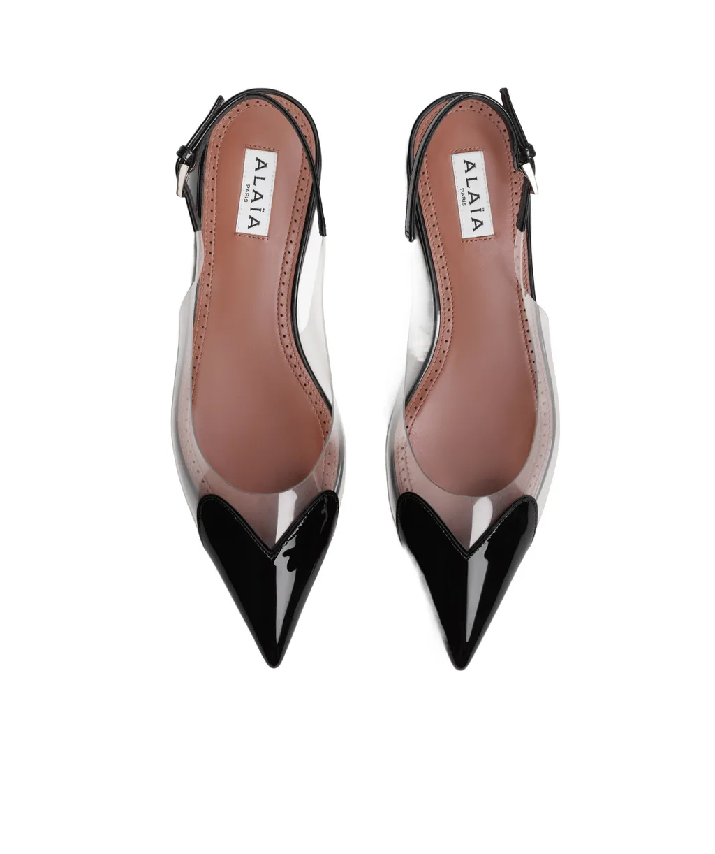 Le CŒUr Flat Slingback Shoes