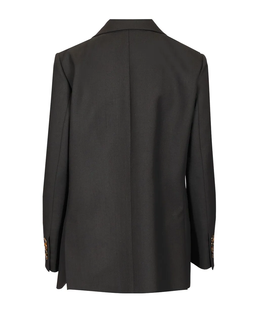 Alcanara Double Breasted Blazer