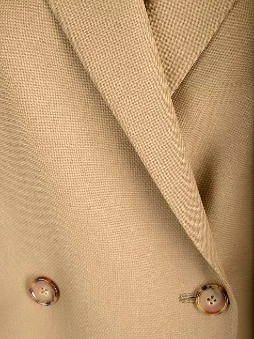 Pocketed Double-Breasted Blazer