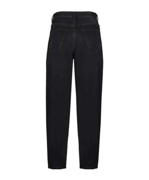 Wide Leg Tapered Jeans
