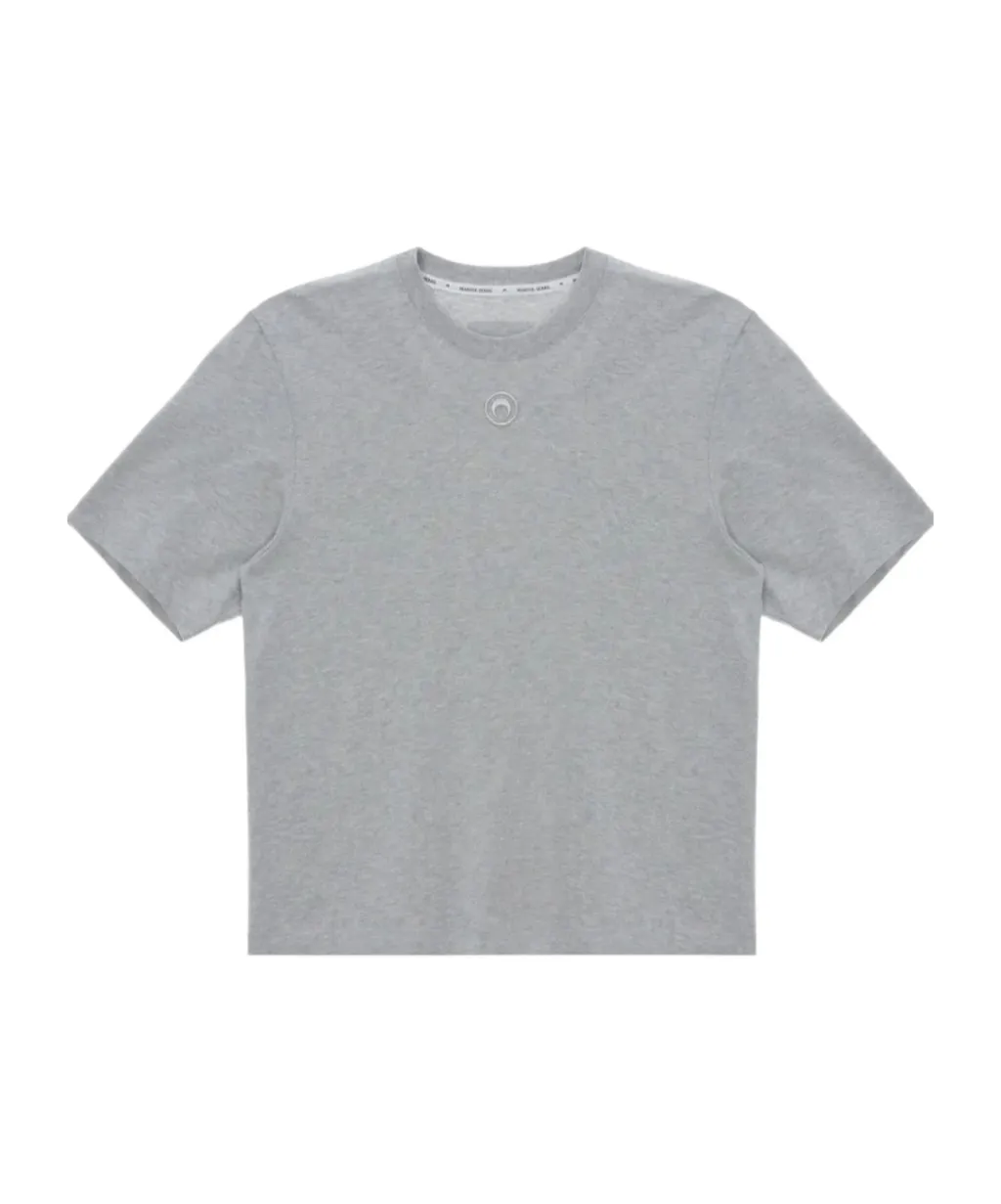 Logo Embroidered Crewneck T-Shirt