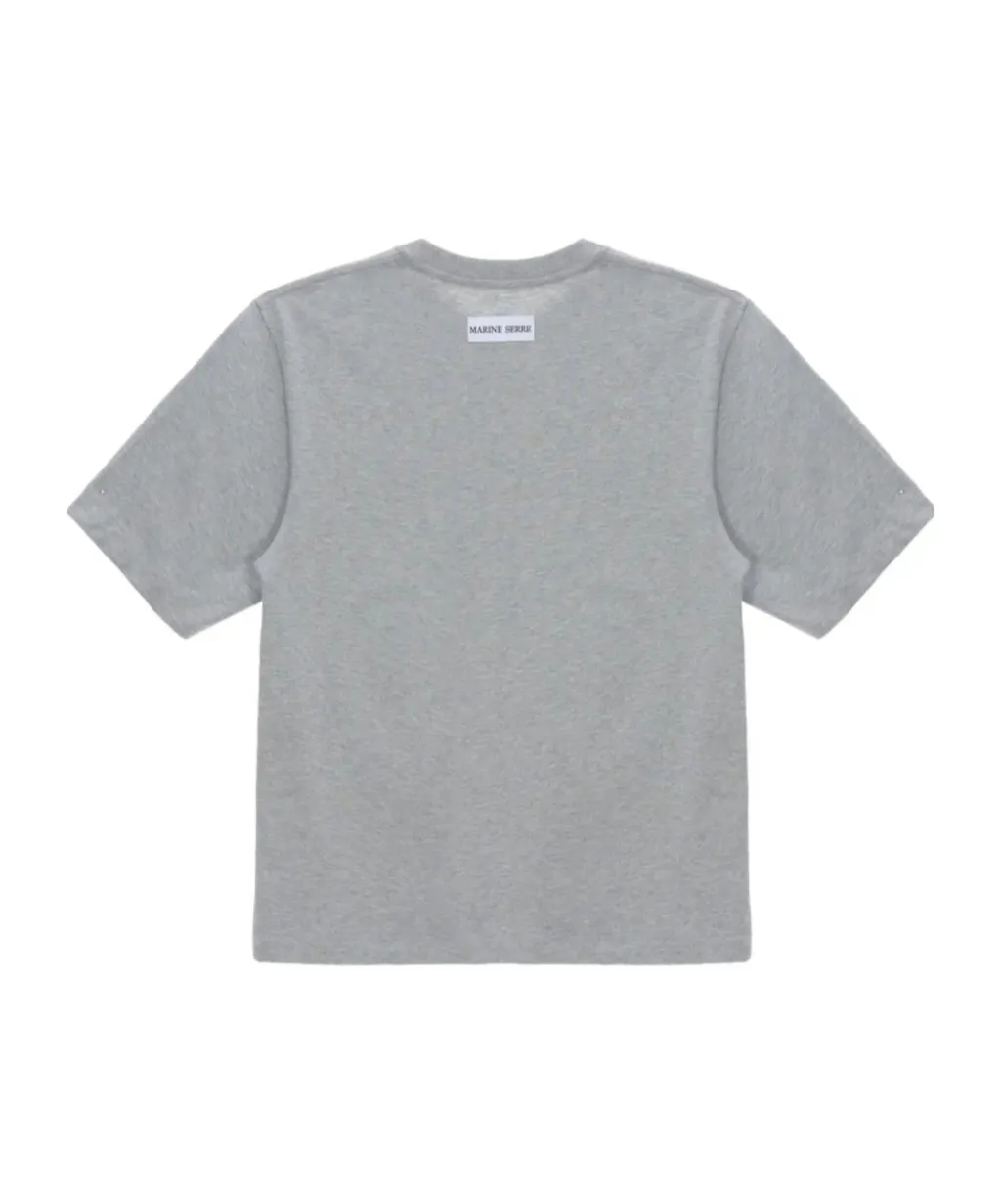 Logo Embroidered Crewneck T-Shirt