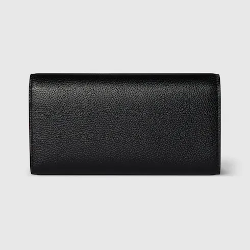 Bi-Color Gg Marmont Continental Wallet