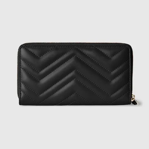 Gg Marmont Zip Around Wallet